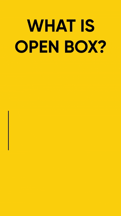 What Does Open Box Mean?