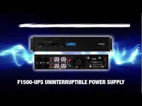 Furman F1500-UPS Power Conditioner and Battery Backup (F1500UPS)