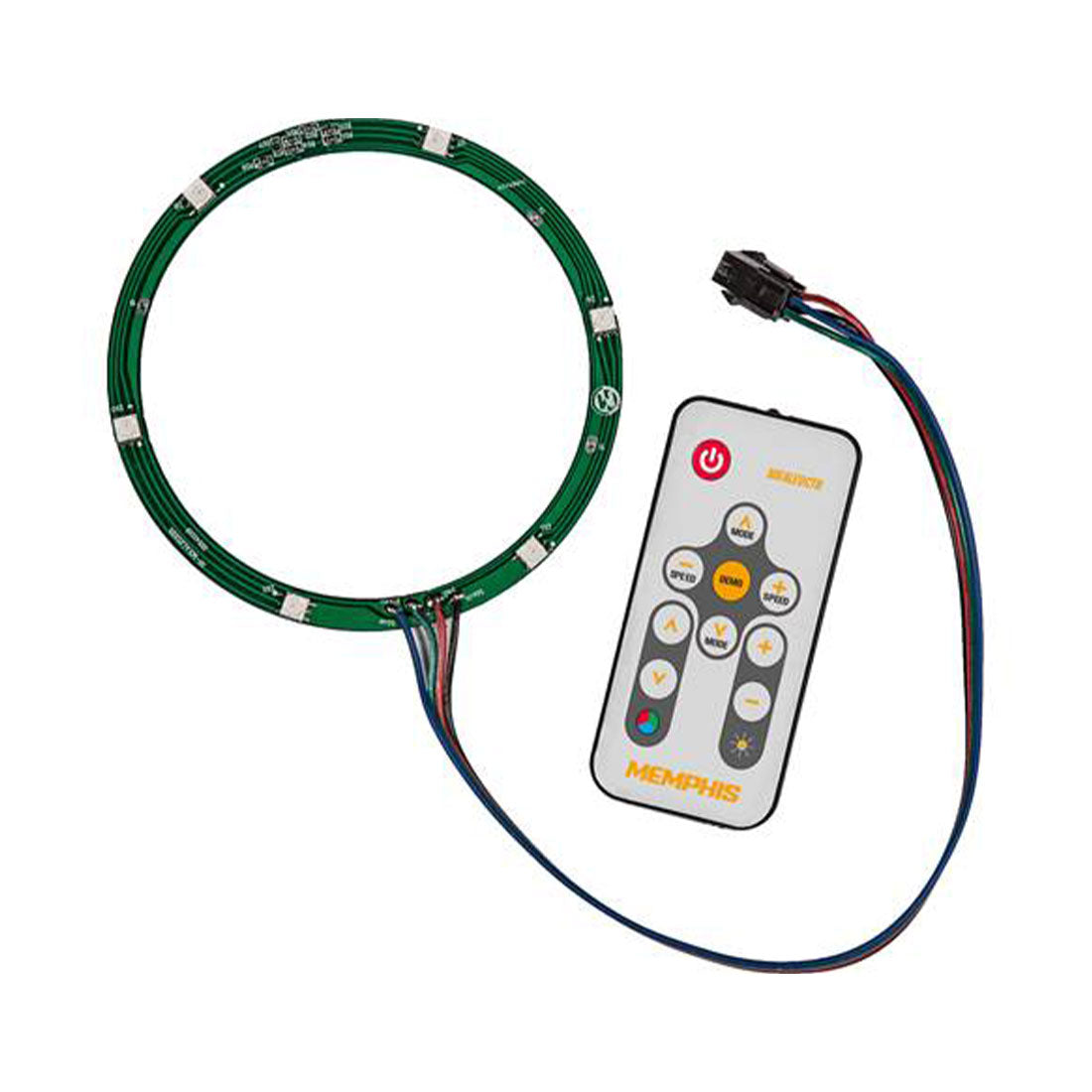 Memphis Audio 16-MXALEDCTR RF Remote for MXA LED Lighting Kits (16MXALEDCTR)