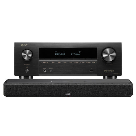 Denon AVR-X1800H 7.2 Channel Receiver | Home 550 Smart Sound Bar