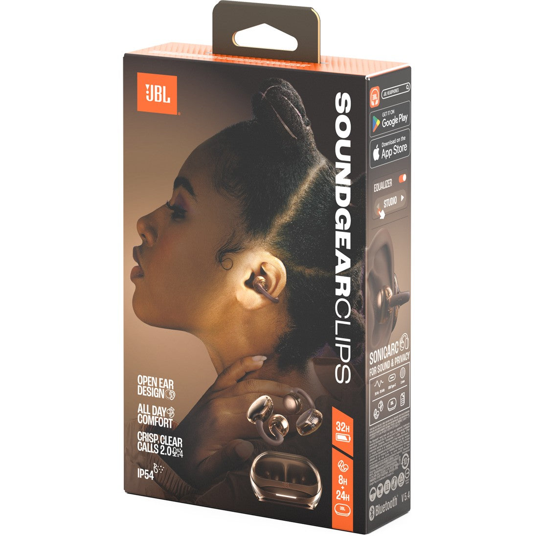 JBL Soundgear Clips - Copper - True wireless open-ear headphones - Detailshot 15