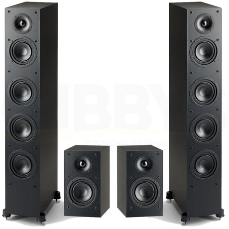 Paradigm MONITOR SE 6000F 4.0 Speaker Bundle #1 – Black