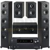 Onkyo TX-NR7100 9.2 Channel AV Receiver | Paradigm MONITOR SE 6000F 5.0 Speaker Bundle #1 – Black