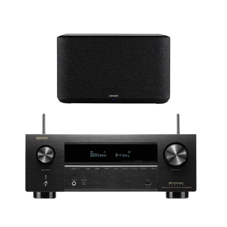 Denon AVR-X2800H 7.2 Channel 8K AV Receiver | Home Speaker Bundle