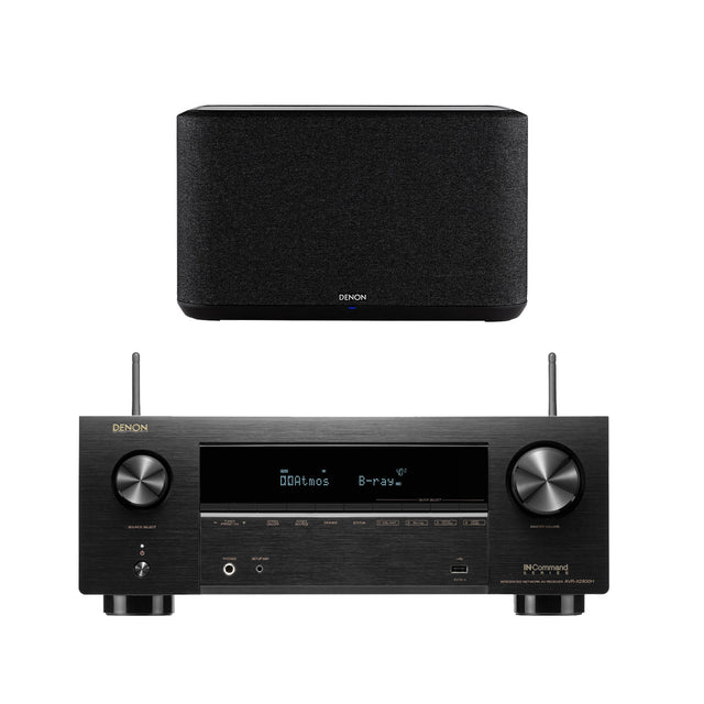 Denon AVR-X2800H 7.2 Channel 8K AV Receiver | Home Speaker Bundle