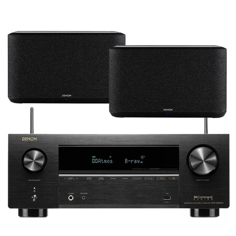 Denon AVR-X2800H 7.2 Channel 8K AV Receiver | Home Speaker Bundle
