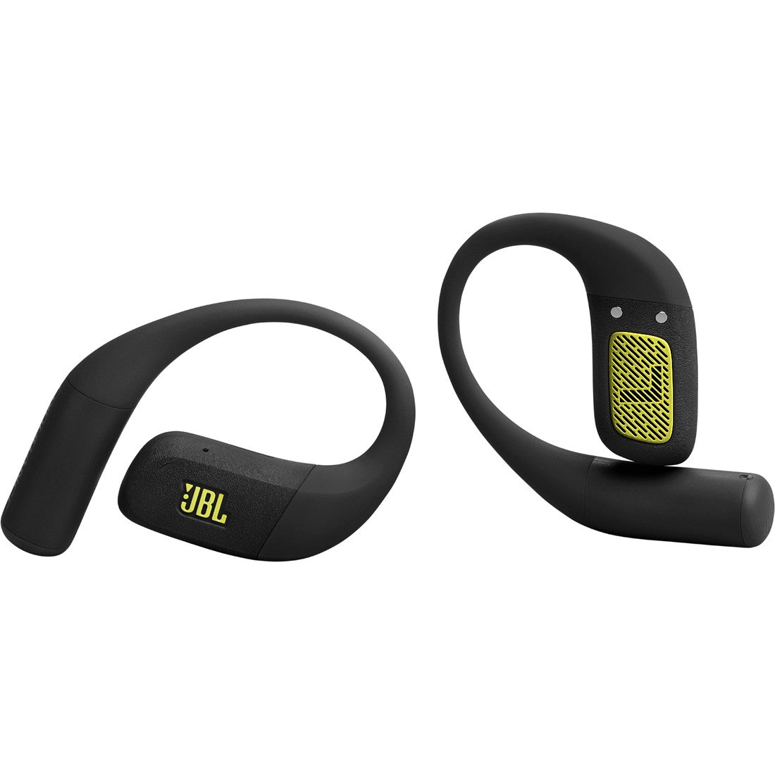JBL Endurance Zone - Black / Lime - True Wireless open-ear sport headphones - Front