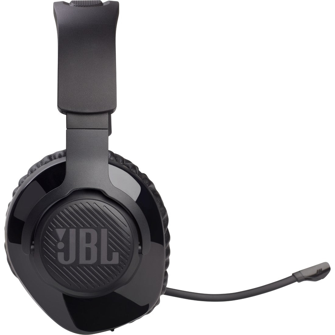 JBL Quantum 350 Wireless - Black - Wireless PC gaming headset with detachable boom mic - Right