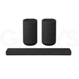 Sony HT-A3000 3.1 Channel Soundbar | SA-RS5 Wireless Rear Speakers