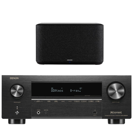 Denon AVR-X3800H 9.4 Channel 8K AV Receiver | Home Speaker Bundle