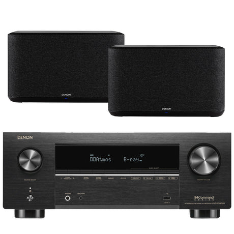 Denon AVR-X3800H 9.4 Channel 8K AV Receiver | Home Speaker Bundle