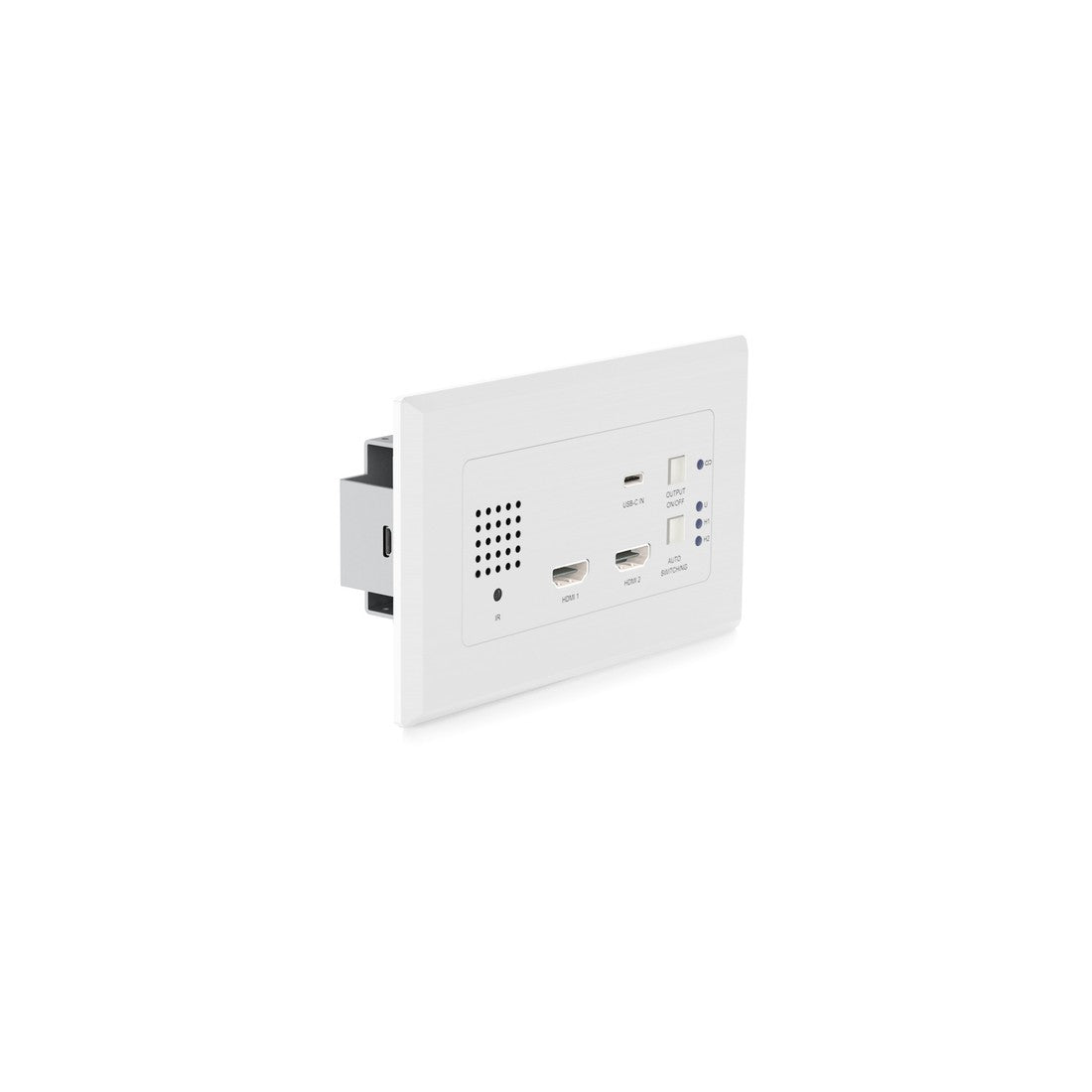Blustream HEX31WPW-TX HDBaseT Wallplate Transmitter with USB-C
