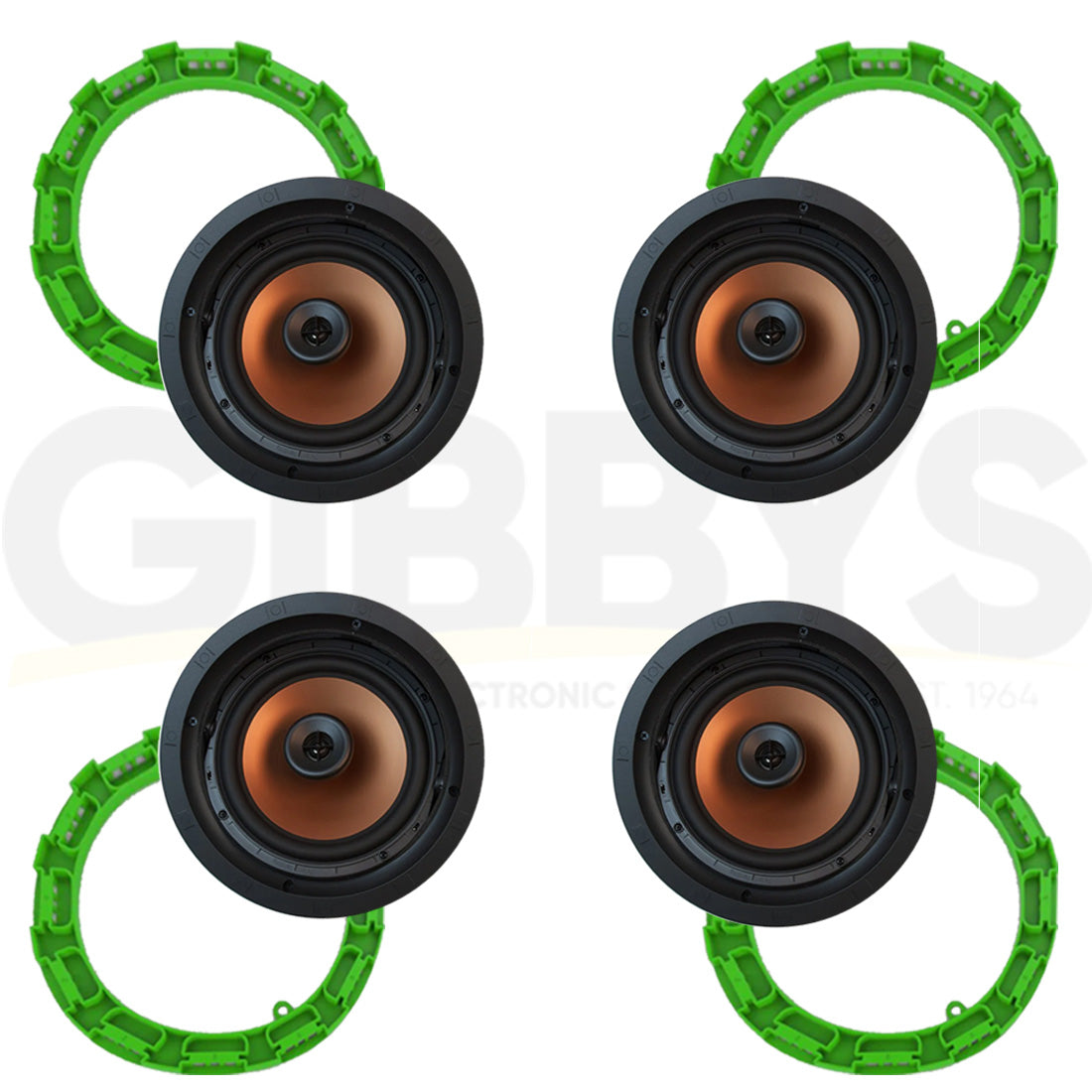 Klipsch CDT-5800-C II 8" In Ceiling Speaker with Installation Bracket Bundle