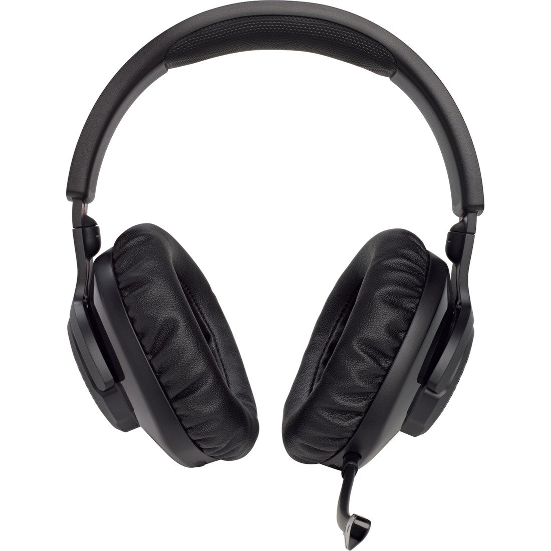 JBL Quantum 350 Wireless - Black - Wireless PC gaming headset with detachable boom mic - Front