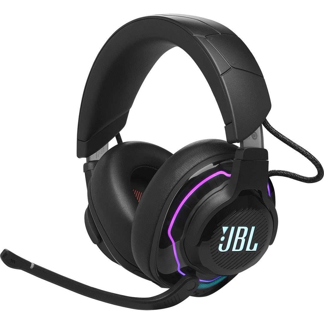 JBL Quantum 910X Wireless - Black - Wireless over-ear performance gaming headset with head tracking-enhanced, Active Noise Cancelling and Bluetooth - Detailshot 7