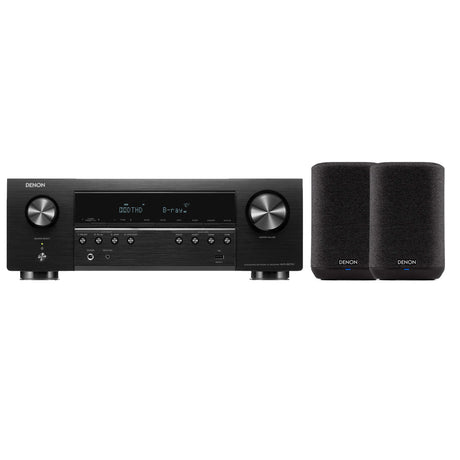 Denon AVR-S670H 5.2 Channel 8K AV Receiver | Home Speaker Bundle