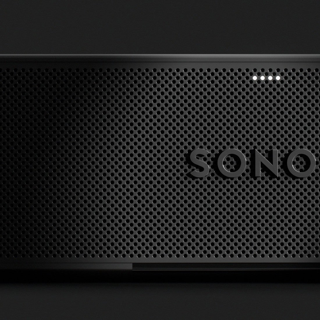 Beam Ultra in Black, front detail view with logo