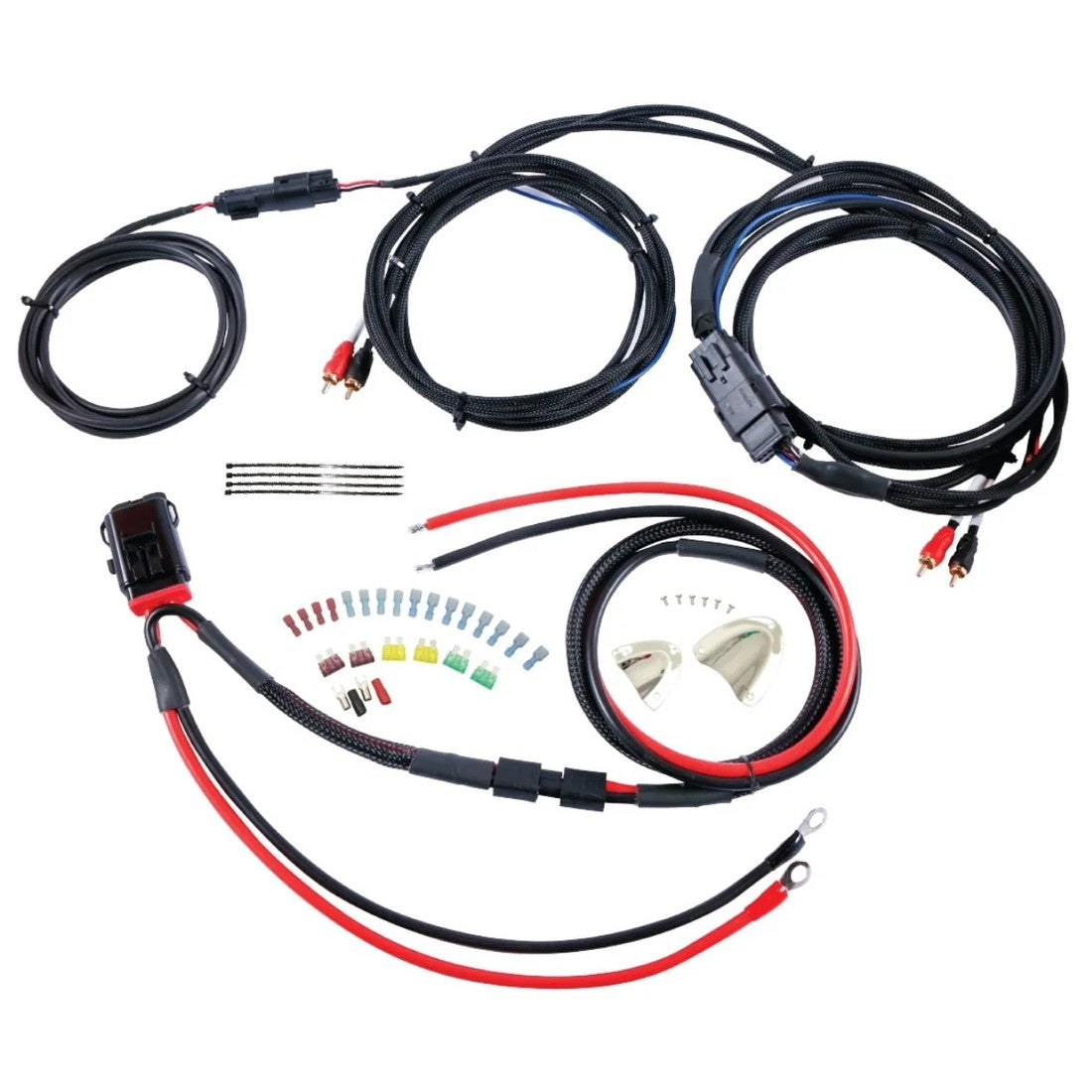 Cerwin Vega CMHR2 2-Channel Amplifier Installation Kit for 1998-2023 Harley Davidson Models