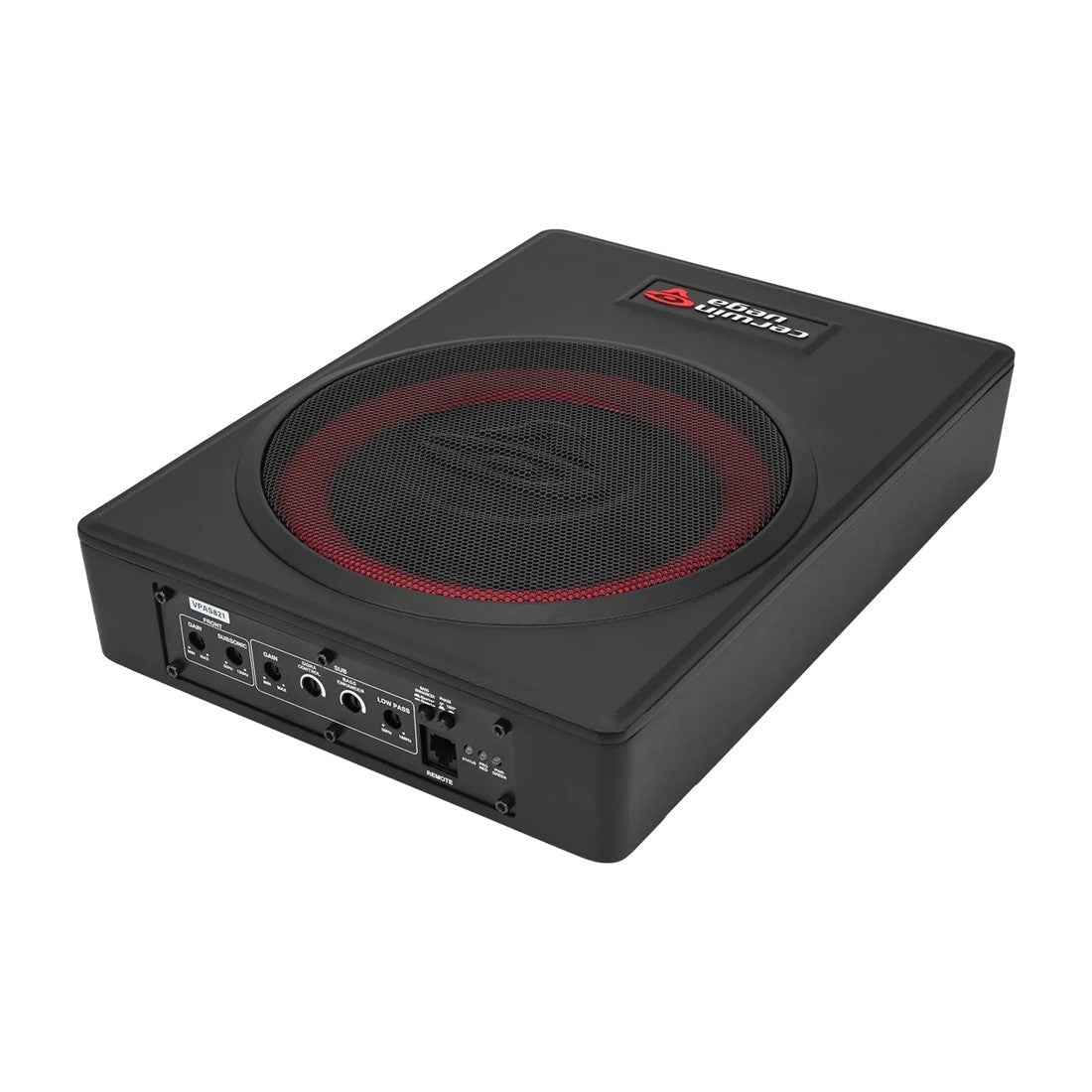 Cerwin Vega VPAS821 8" Powered Slim Subwoofer Enclosure with 2-Channel Speaker Output
