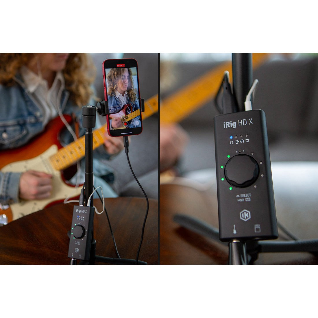 IK Multimedia iRig HD X Guitar Audio Interface with USB-C (1143260)
