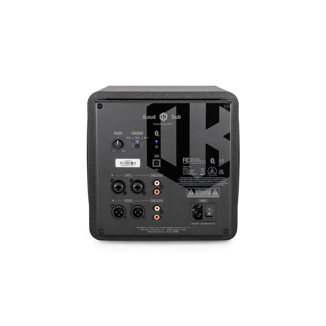 IK Multimedia iLoud Sub Powered by Arc Studio Subwoofer With 6.5" Woofer (11-44409)