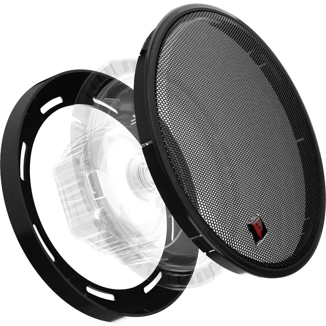 Rockford Fosgate GS-675 Punch V2 6.75" Surface Mount Speaker Grilles - Pair