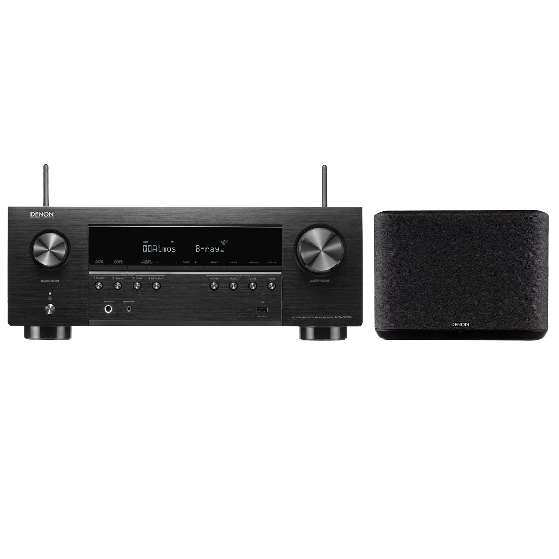 Denon AVR-S970H 7.2 Channel 8K Receiver | Home Speaker Bundle