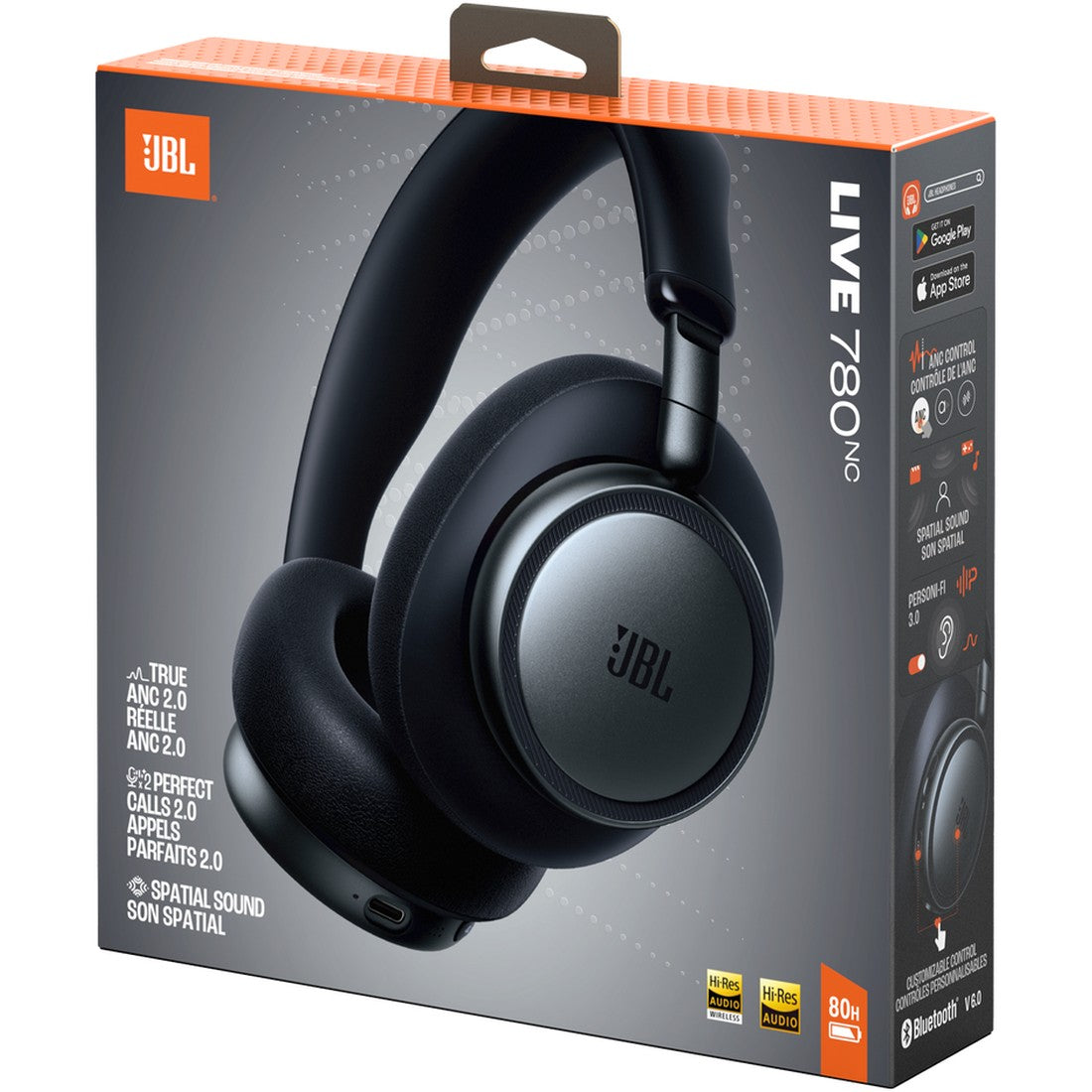 JBL Live 780NC Wireless Over-Ear Headphones with ANC (JBLLIVE780NCAM)