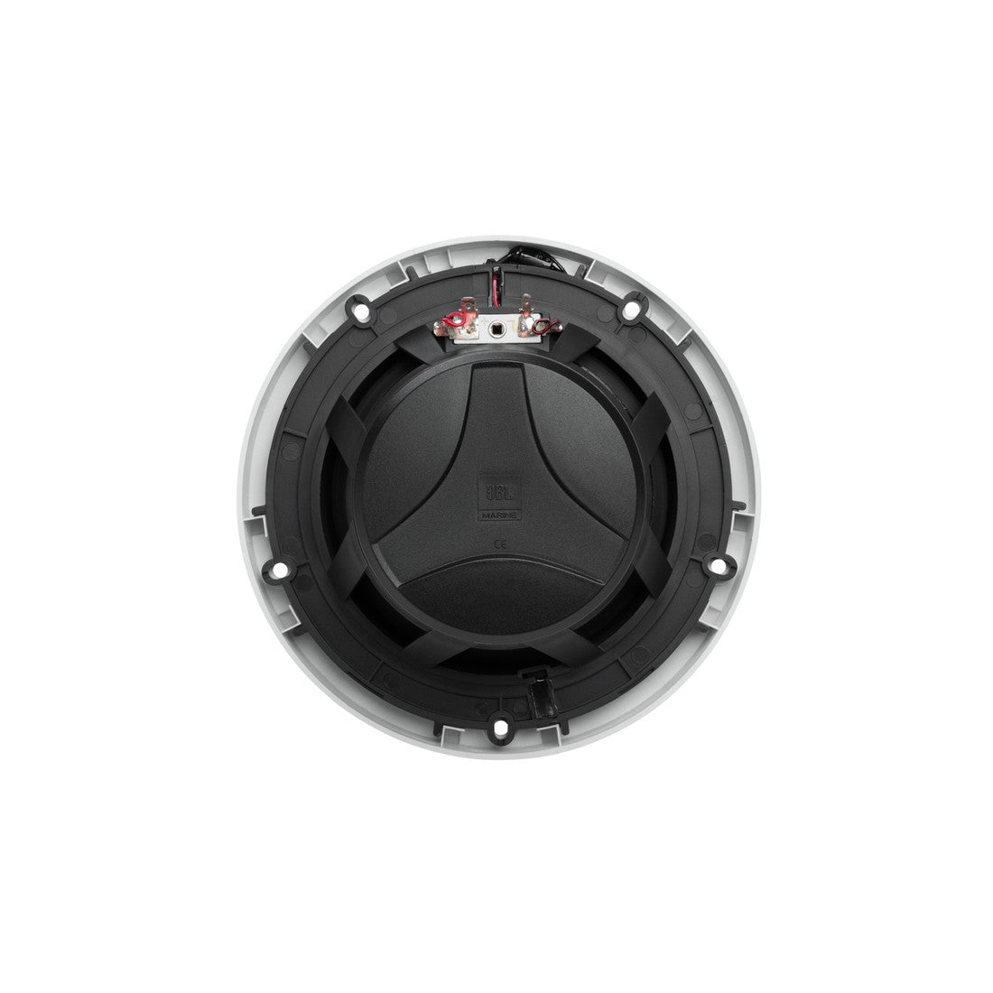 Stage Marine 6-1/2-inch Speaker - White - Back