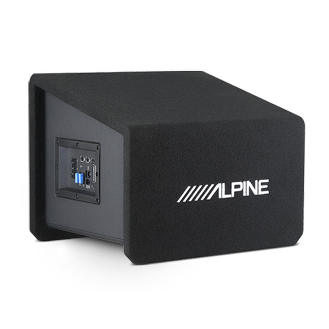 Alpine PWE-SB10 10" Powered Sealed Wedge Subwoofer Enclosure
