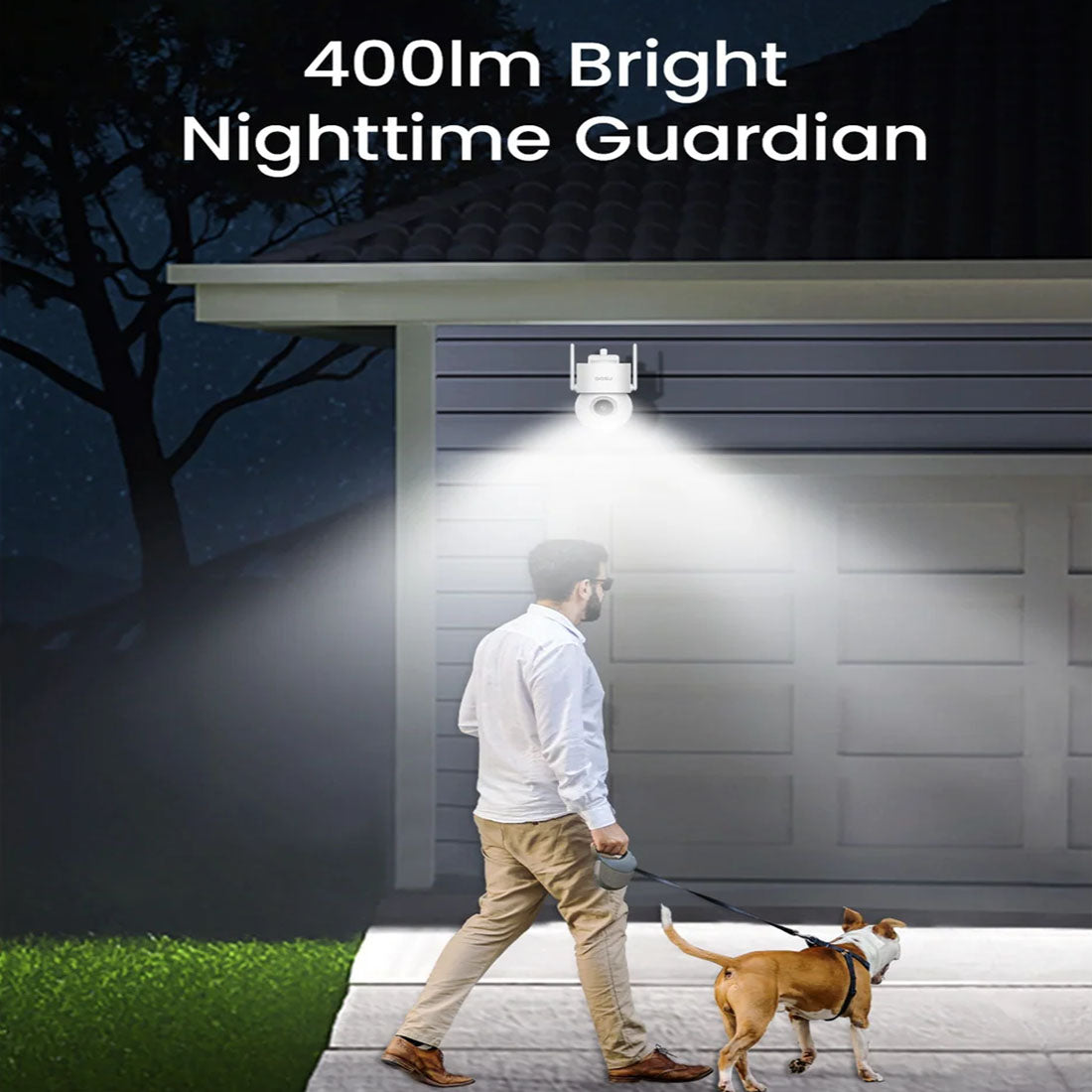 AOSU C5E D1 SE 3K Outdoor Security Camera