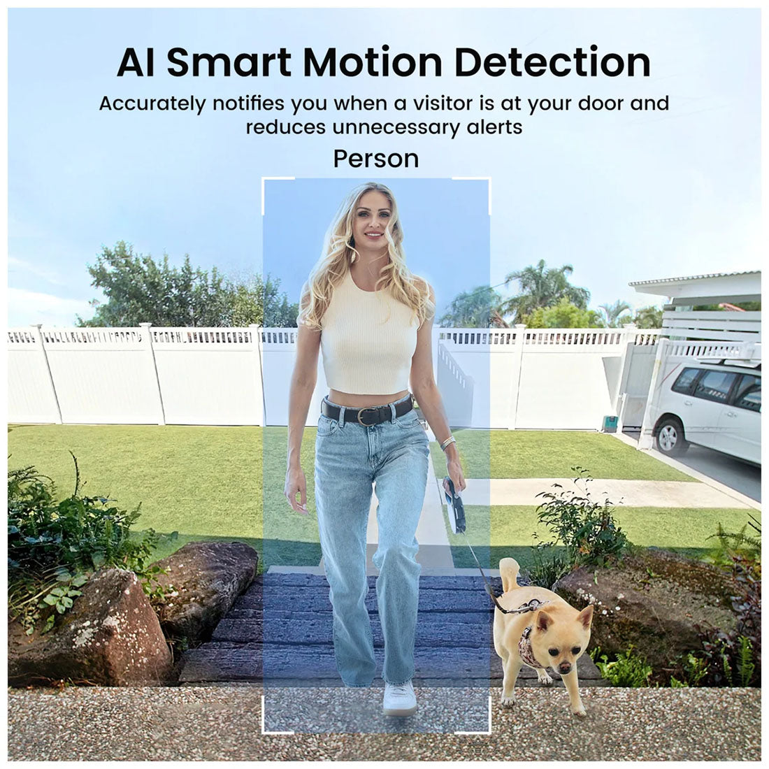 AOSU V8E 2k Video Doorbell with Built in Chime