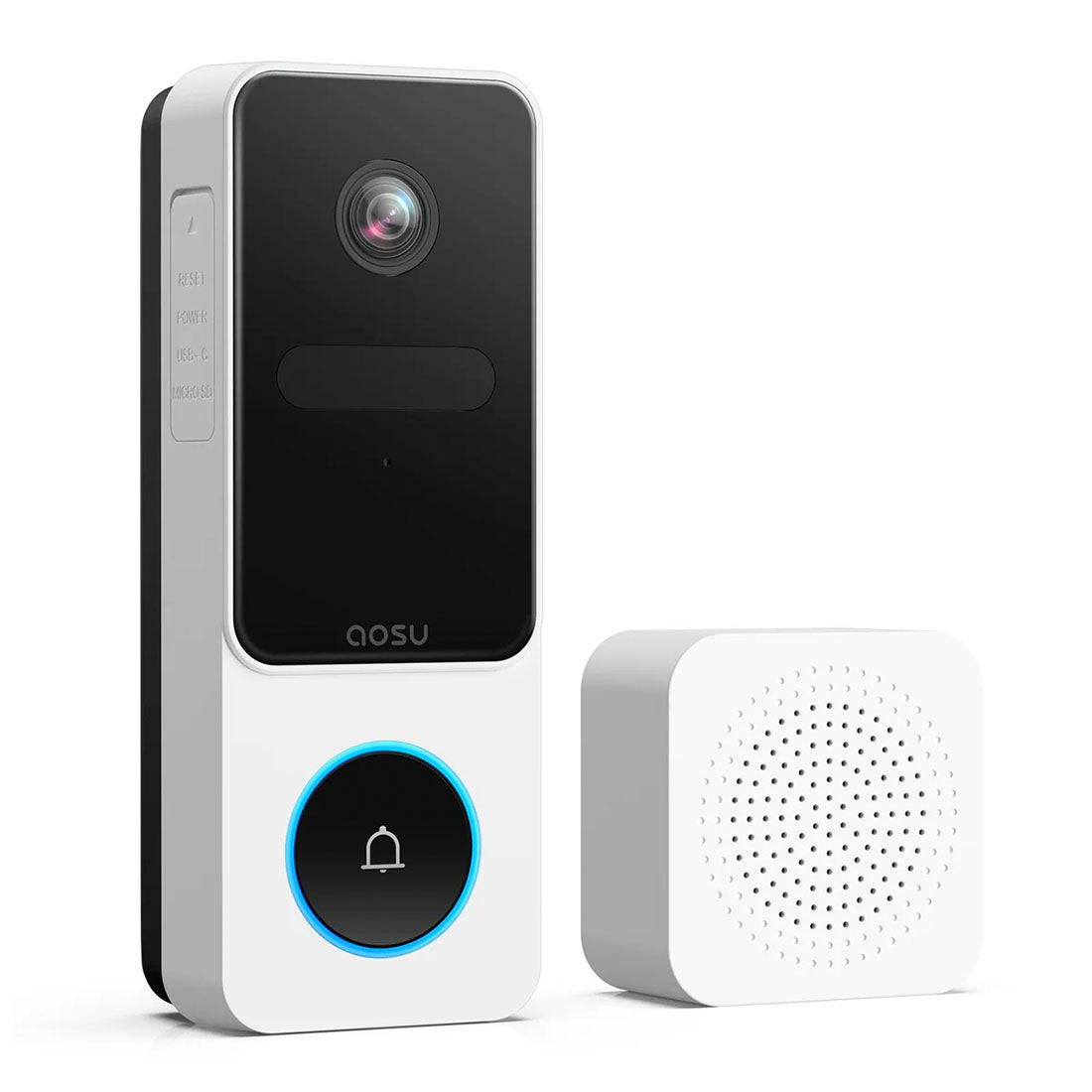 AOSU V8E 2k Video Doorbell with Built in Chime
