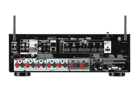 Denon AVR-S770H 7.2 Ch. 8K AV Receiver - 2024 Model