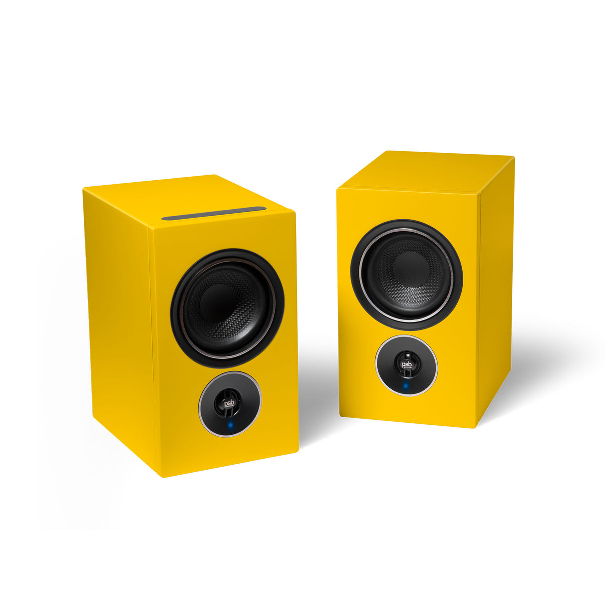 Alpha iQ - Streaming Powered Speakers with BluOS yellow 1