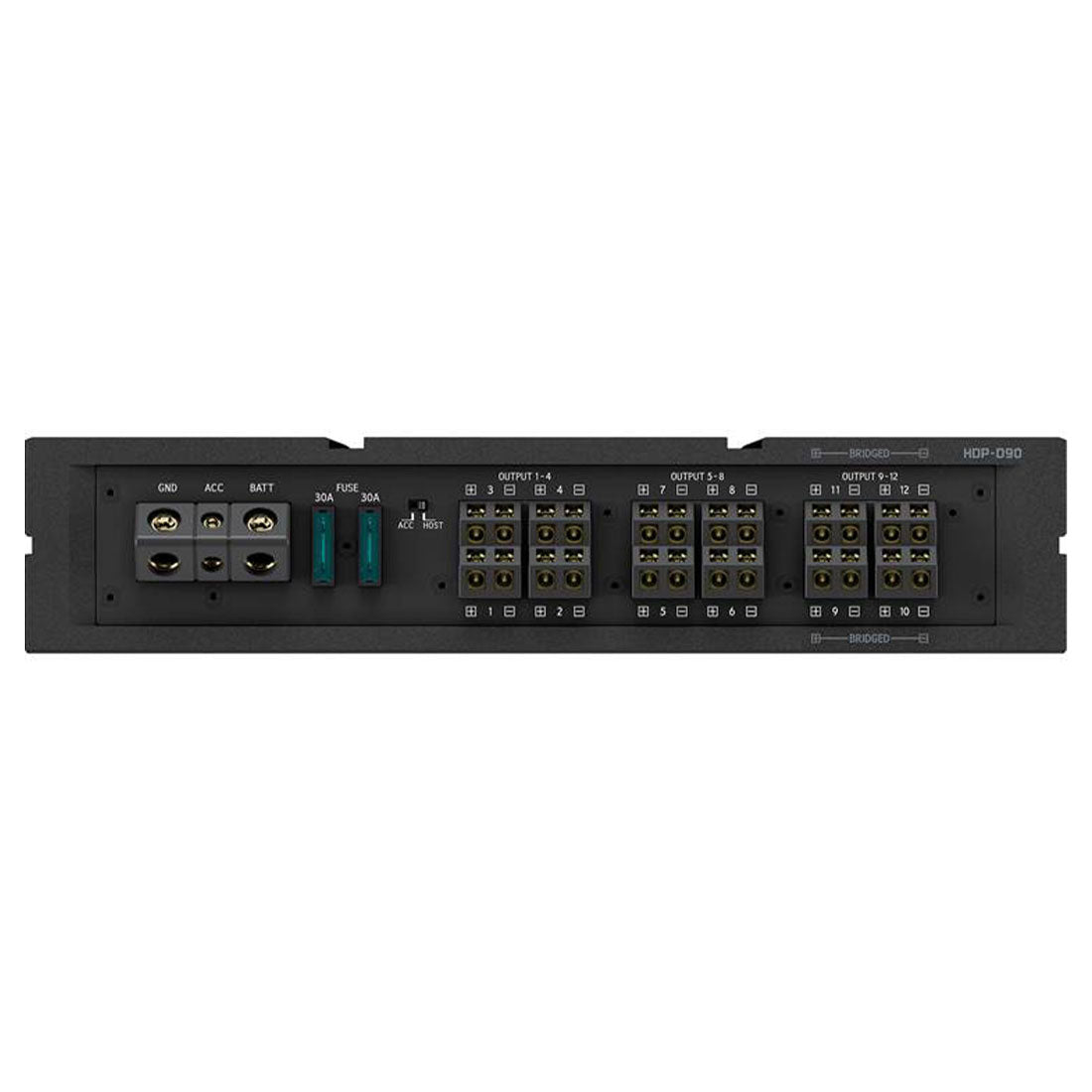 Alpine HDP-D90 Status High-Resolution DSP Amplifier