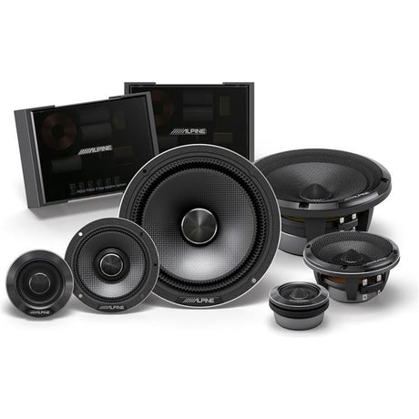 Alpine HDZ-653 Status High-Resolution 3-Way Component Speaker System