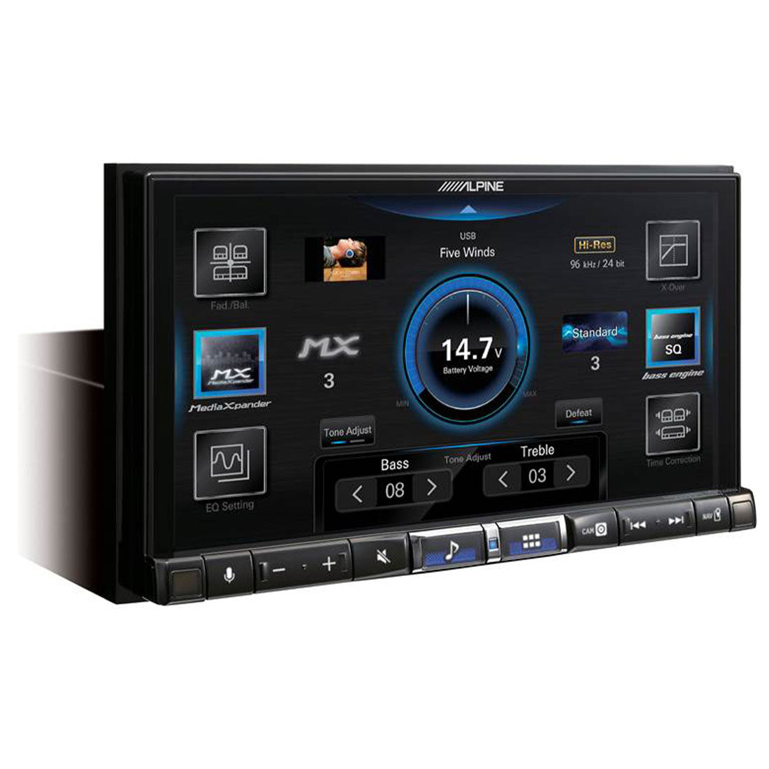 Alpine ILX-507 7" Digital Multimedia Receiver