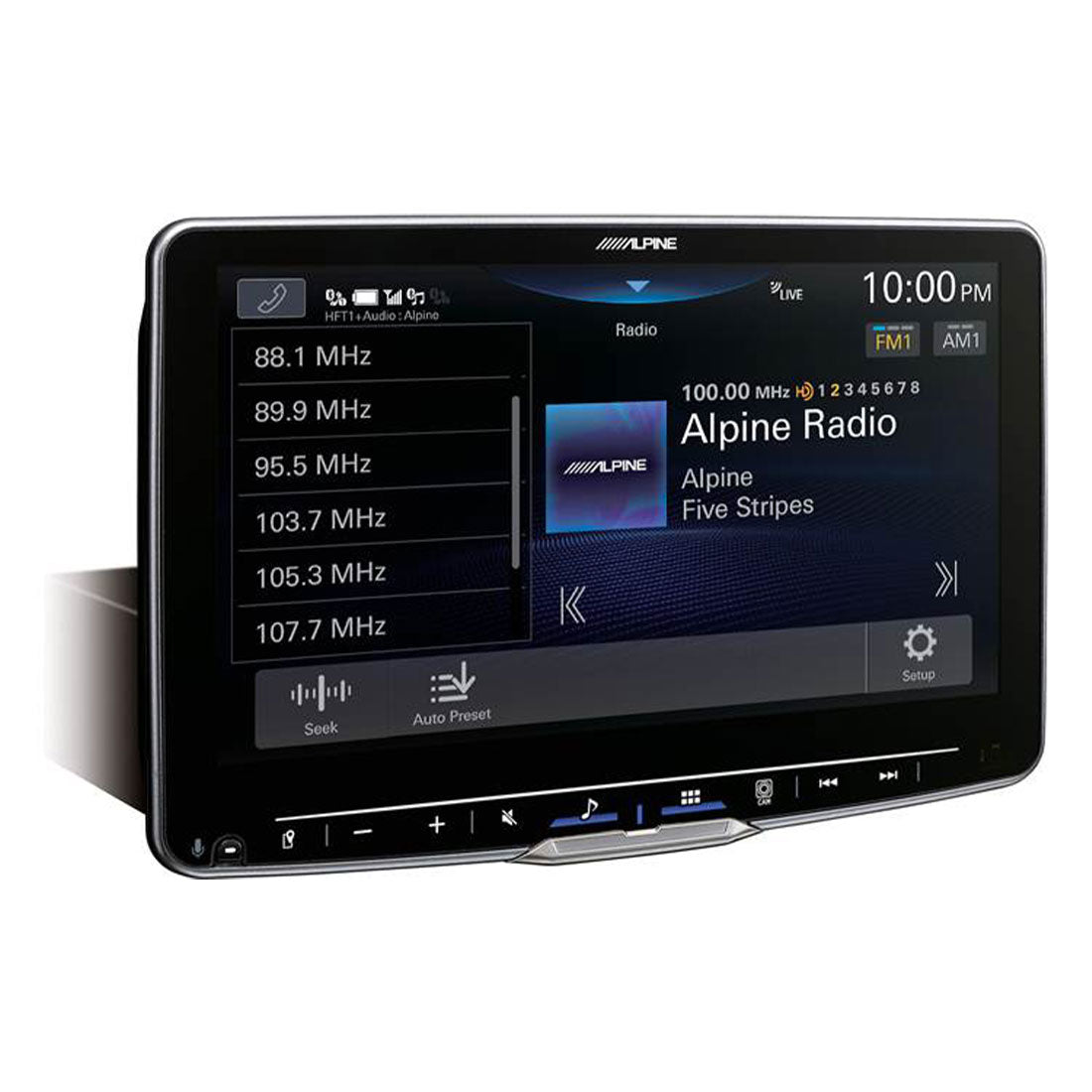 Alpine ILX-F509 Halo9 9" Touchscreen Digital Multimedia Receiver (ILXF509)