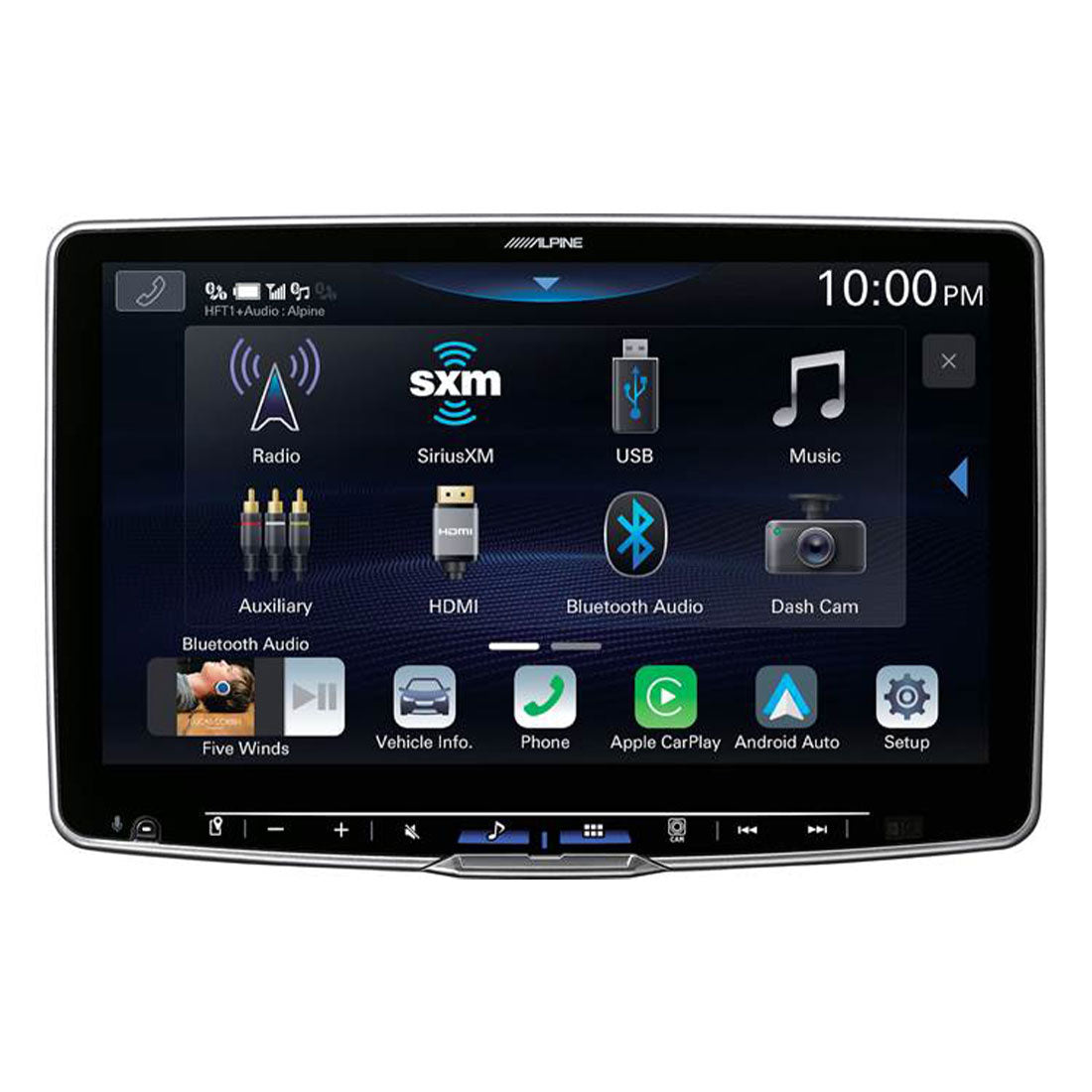 Alpine ILX-F511 Halo11 11" Digital Multimedia Touchscreen Receiver (ILXF511)