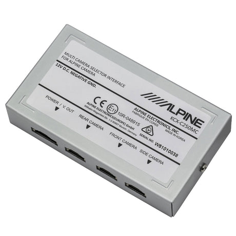 Alpine KCX-C250MC Multi-camera selector interface