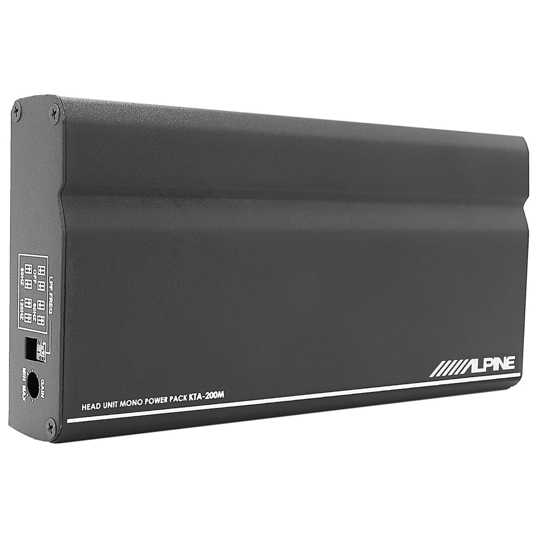 Alpine KTA-200M Mono 400-Watt DDP Power Pack Amplifier with PowerStack