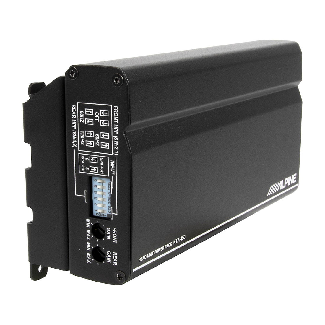 Alpine KTA-450 Power Pack Compact 4-Channel Car Amplifier