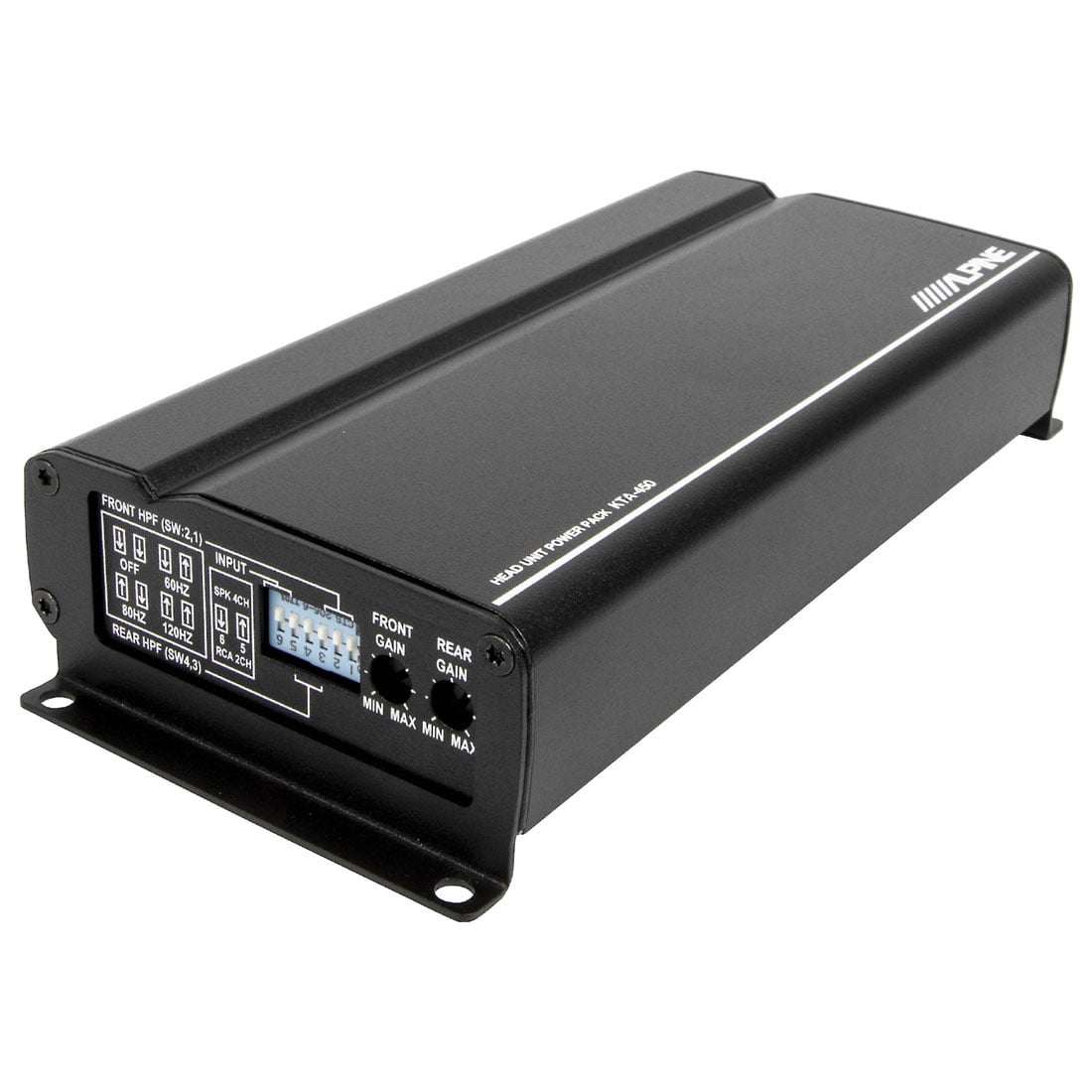 Alpine KTA-450 Power Pack Compact 4-Channel Car Amplifier