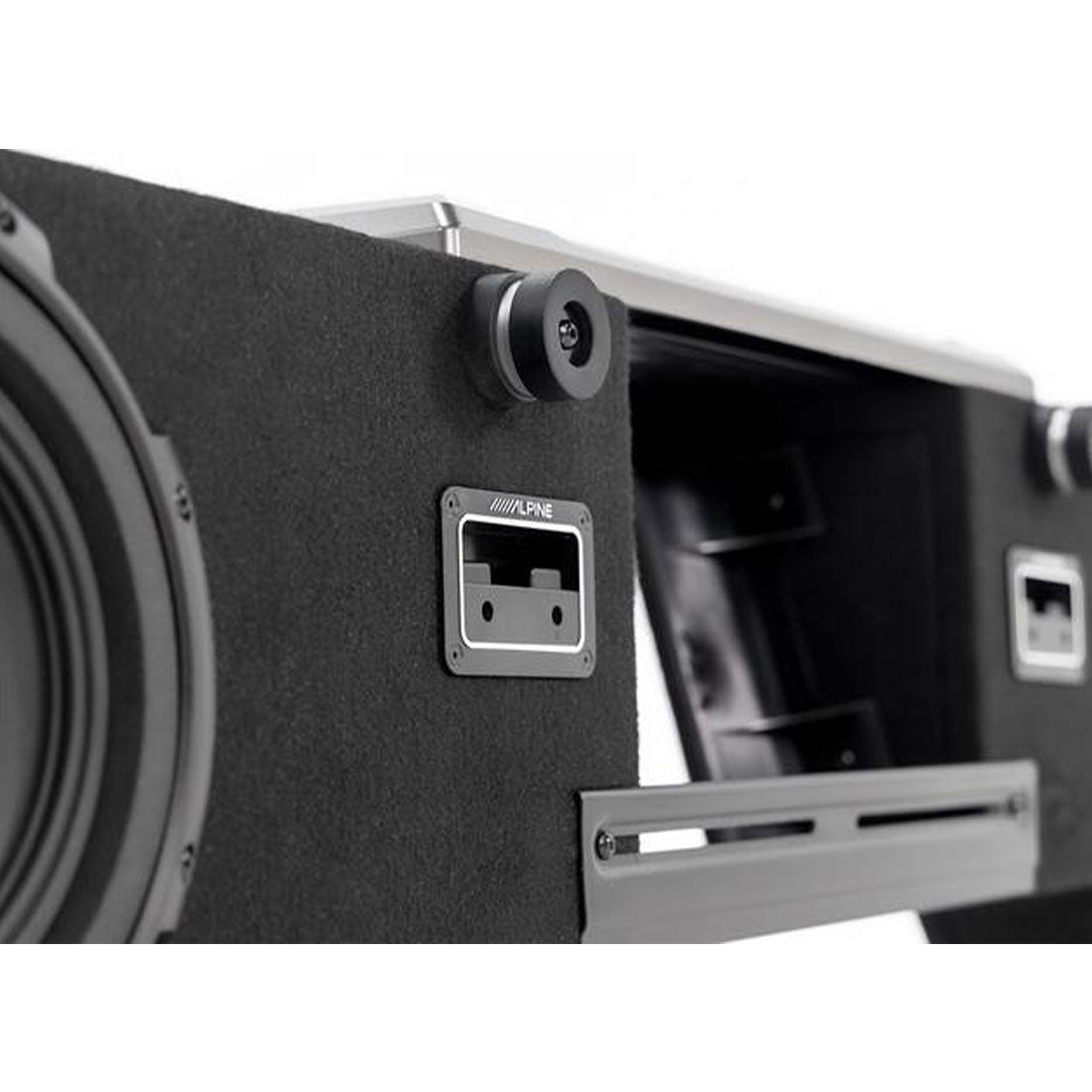 Alpine R2-DB8V-TRK Halo Series 8" Ported Dual Subwoofer Enclosure