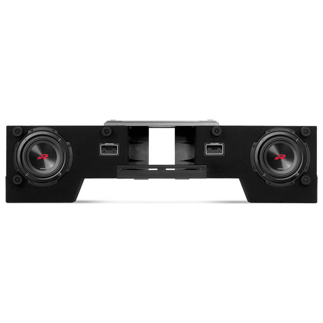Alpine R2-DB8V-TRK Halo Series 8" Ported Dual Subwoofer Enclosure