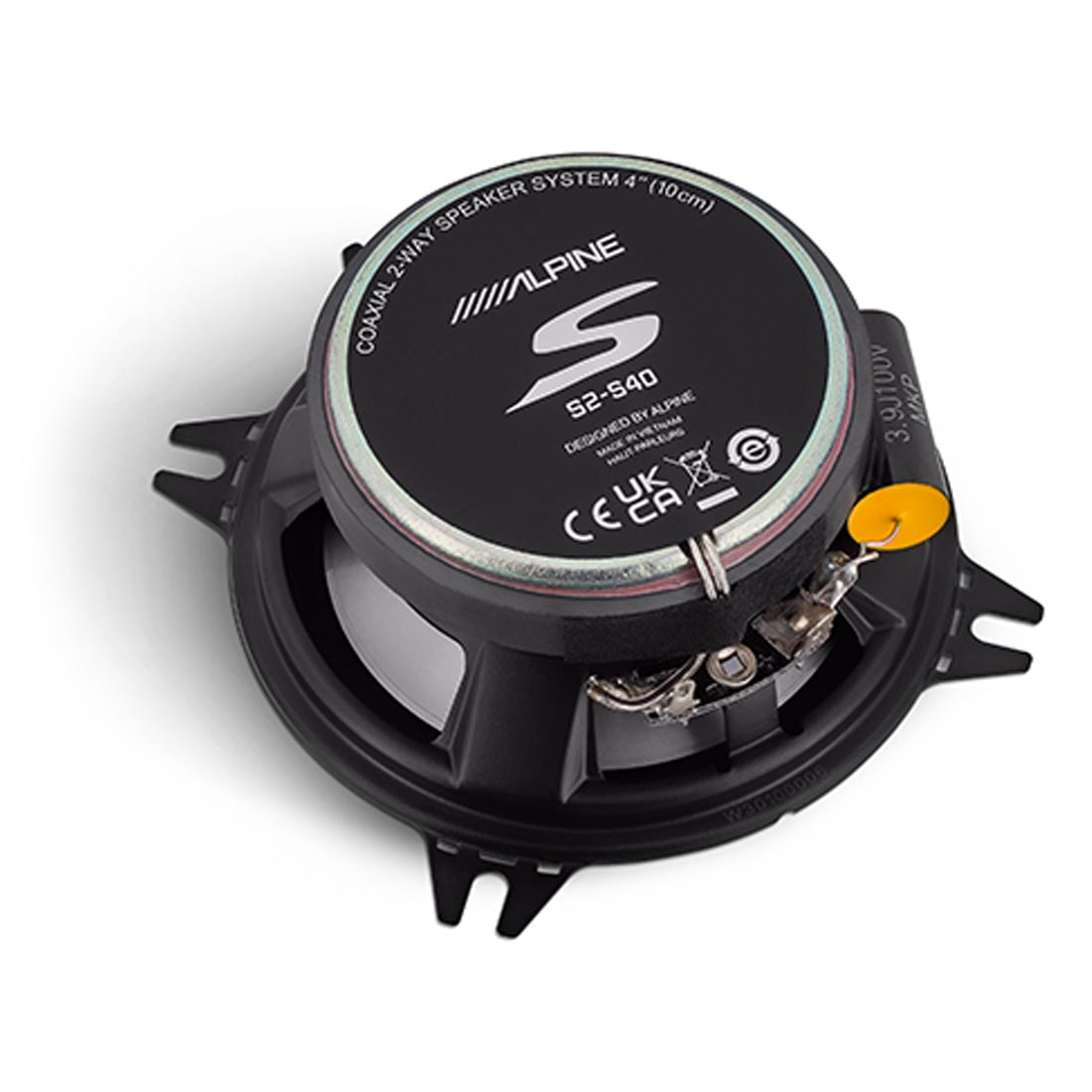 Alpine S2-S40 S-Series 4" Coaxial 2-Way Car Speakers