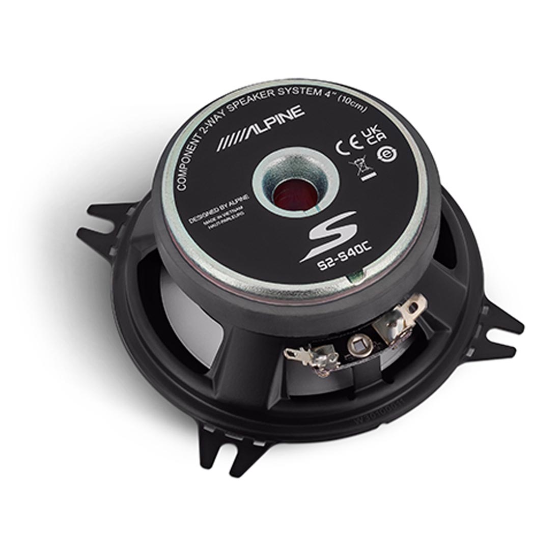 Alpine S2-S40C S-Series 4" Component 2-Way Speaker System