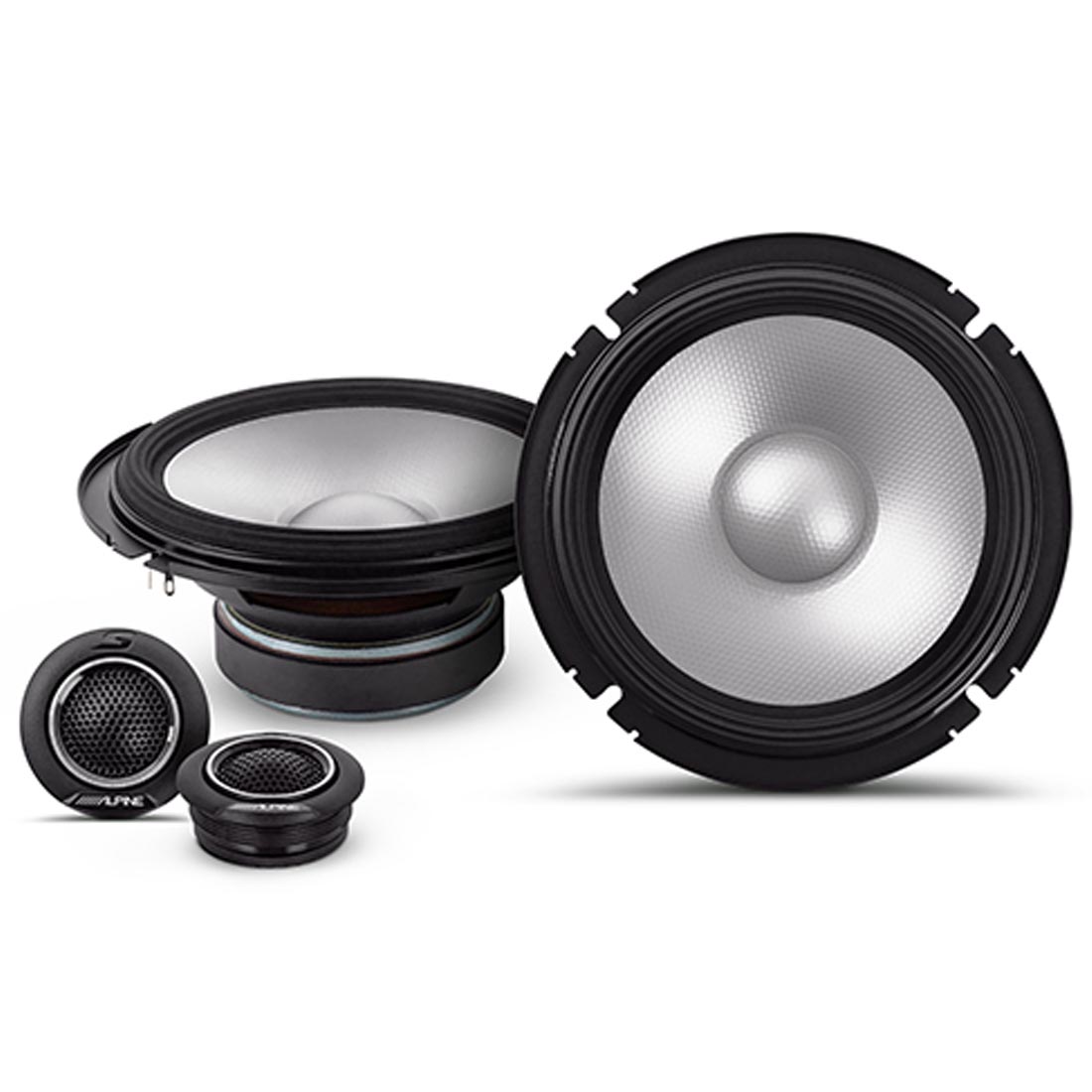 Alpine S2-S65C S-Series 6.5" Component 2-Way Speaker System