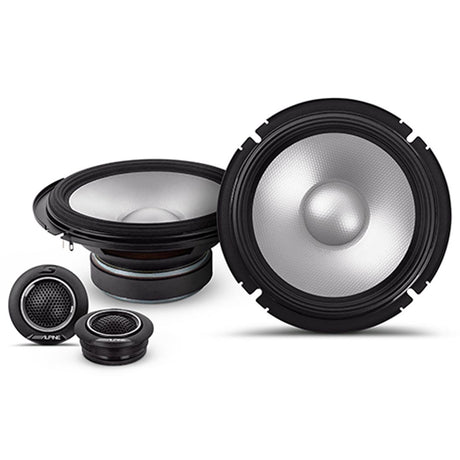 Alpine S2-S65C S-Series 6.5" Component 2-Way Speaker System